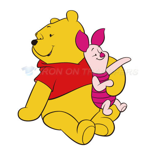 Winnie the Pooh Iron-on Stickers (Heat Transfers)NO.924